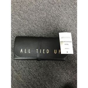 All Tied Up Black Tech Organizer Cords Chargers Cable Storage Pouch Travel Case